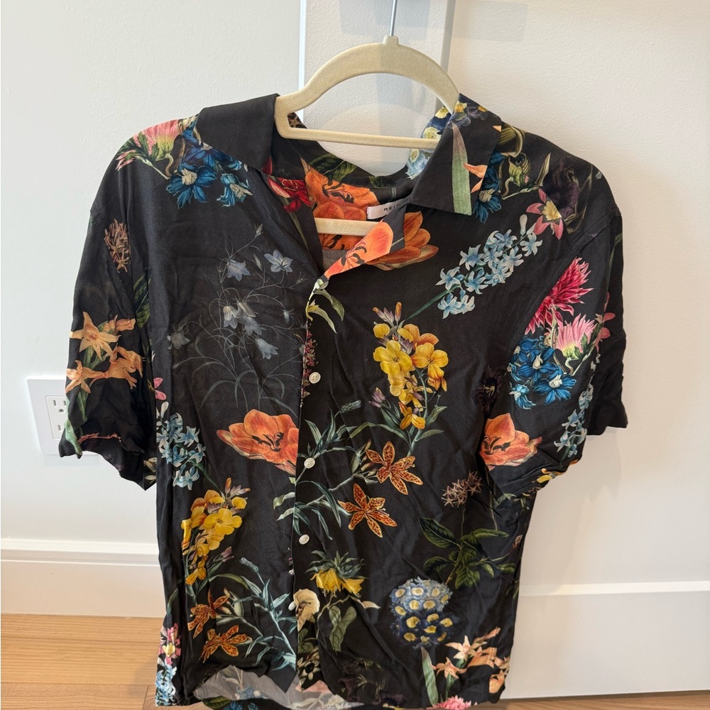 Reiss Multicolor Floral Men's Shirt